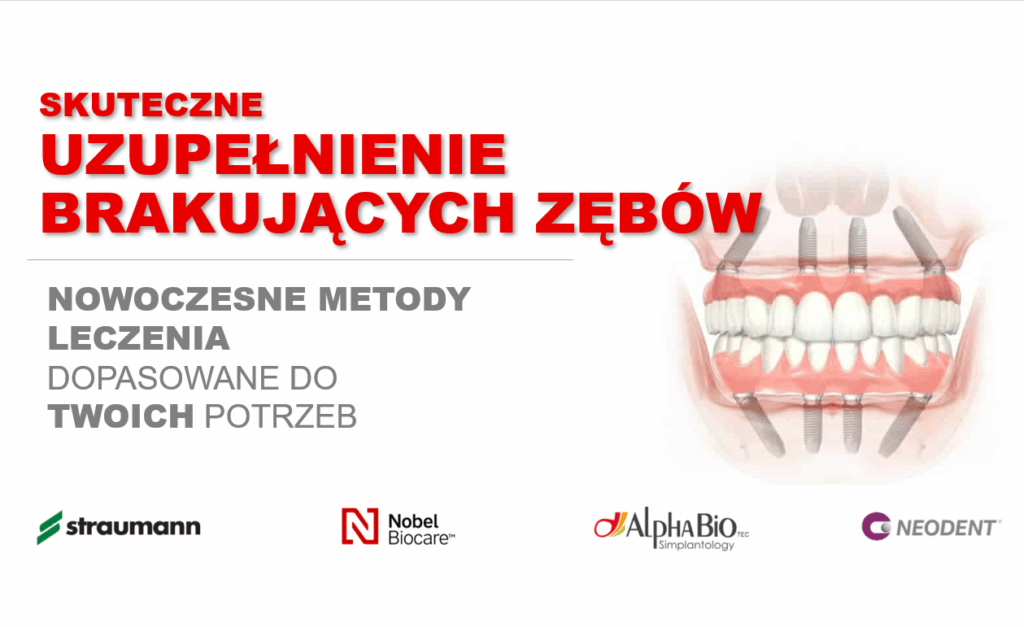 Jak uzupełnić wszystkie zęby i pozbyć się sztucznej szczęki?